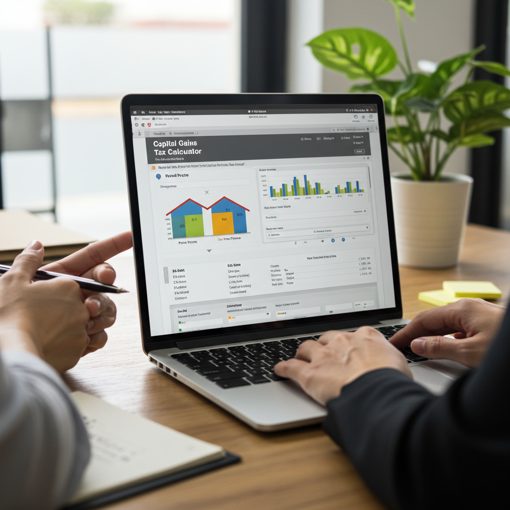 1가구 2주택 양도소득세 자동계산