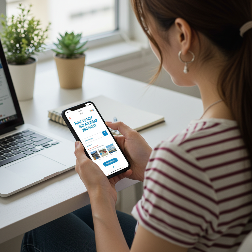 제주항공권 싸게 구입하는 방법