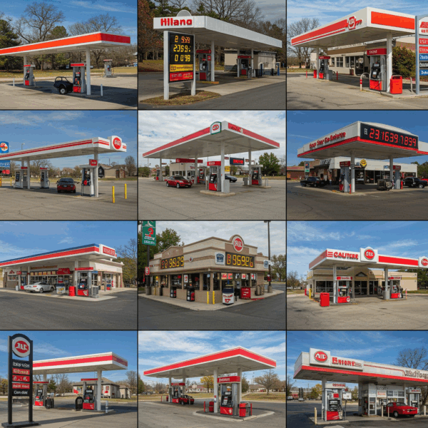 전국 휘발유 주유소 가격 보기