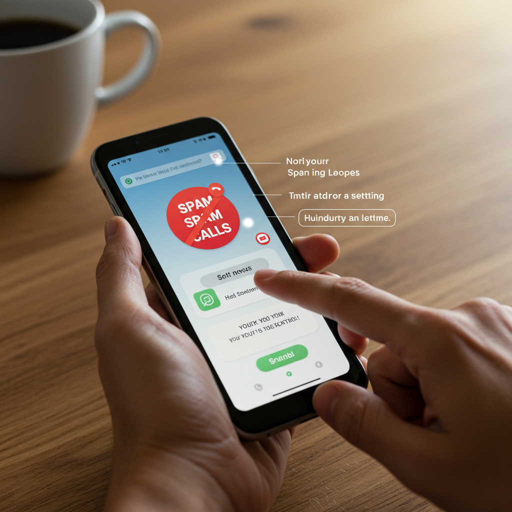 스팸전화 차단방법