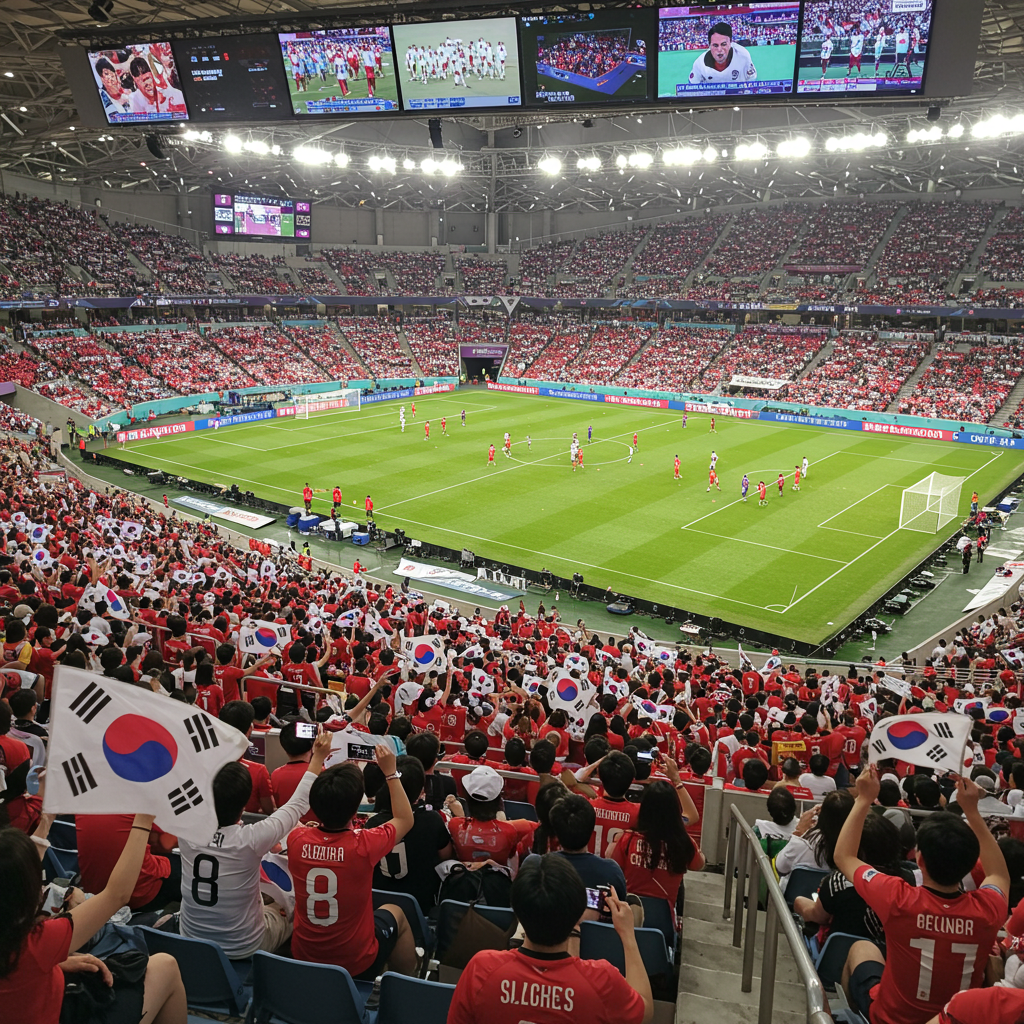대한민국 축구 중계방송어디서 하나요