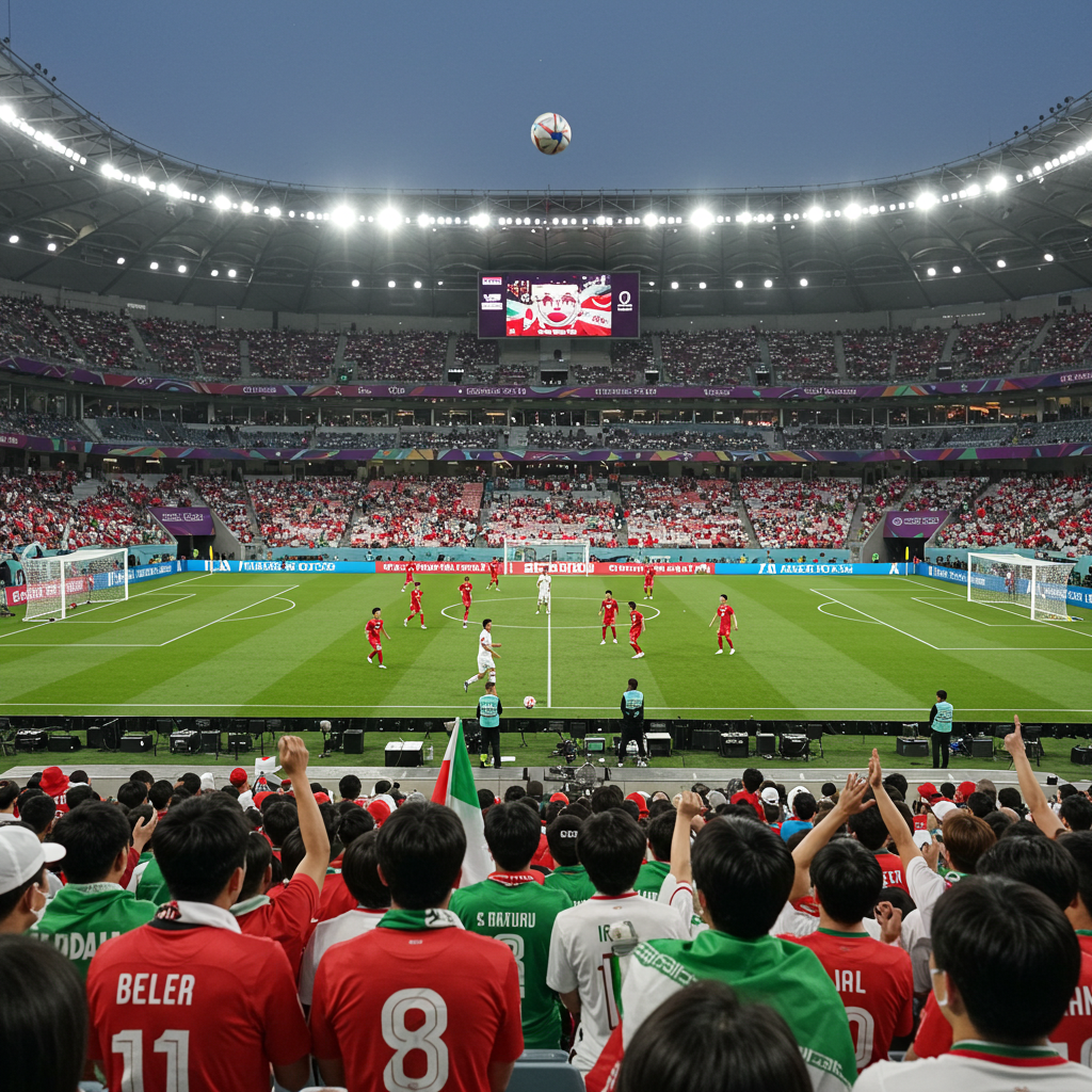 한국 대 이란 축구 중계방송