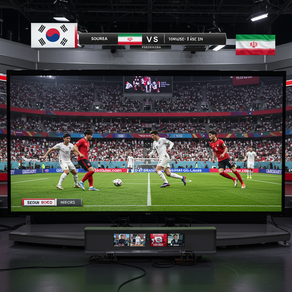 대한민국 대 이란중계방송