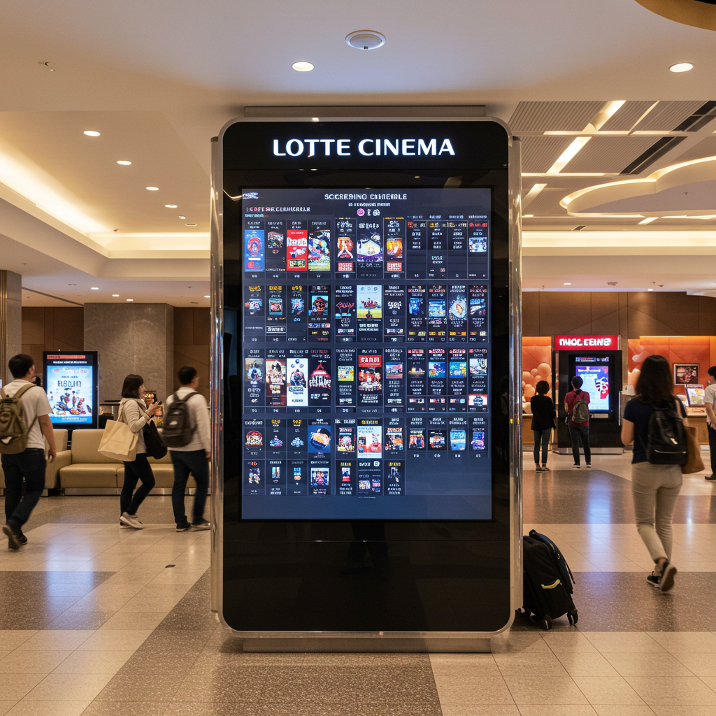 롯데시네마 상영시간표