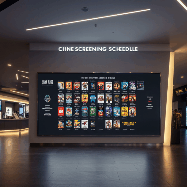 시네큐브 상영시간표