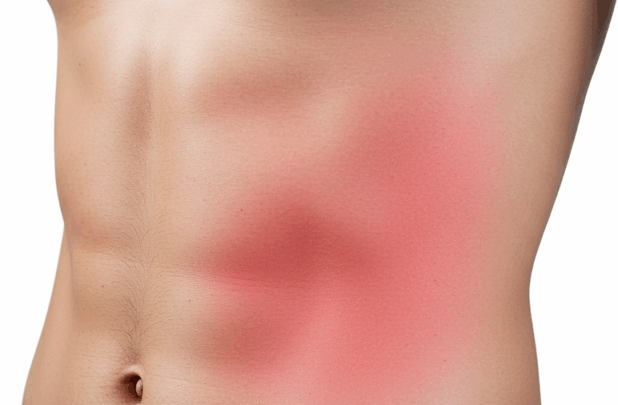 오른쪽 갈비뼈 아래통증