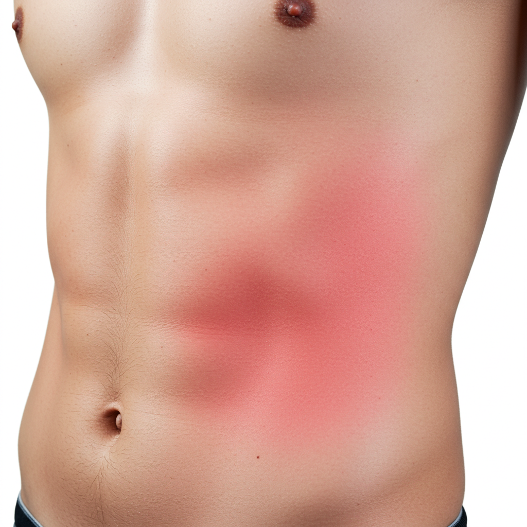 오른쪽 갈비뼈 아래통증