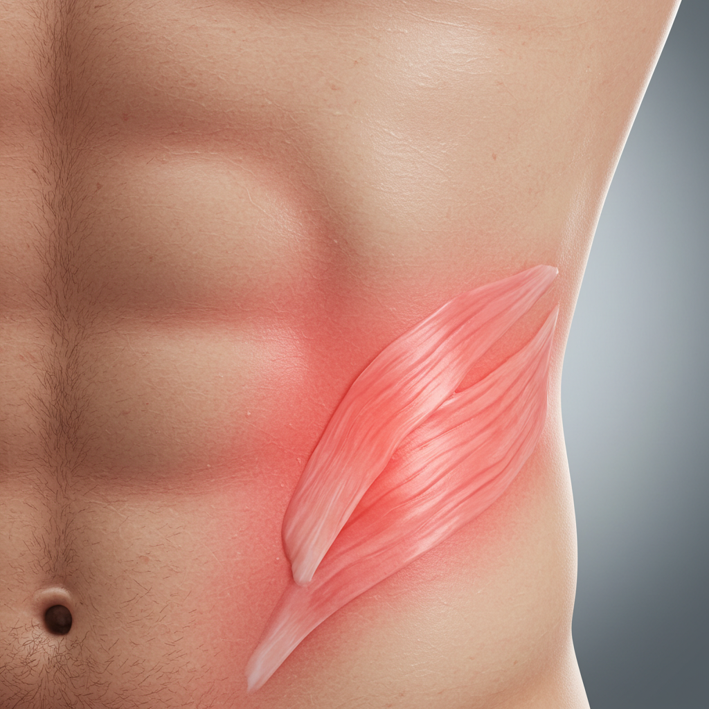 왼쪽 갈비뼈 아래통증