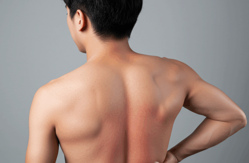 왼쪽 등쪽 통증