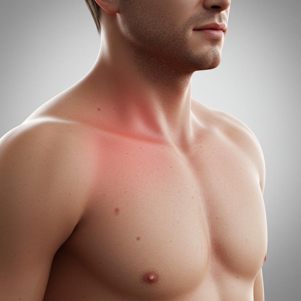 왼쪽가슴위쪽 통증