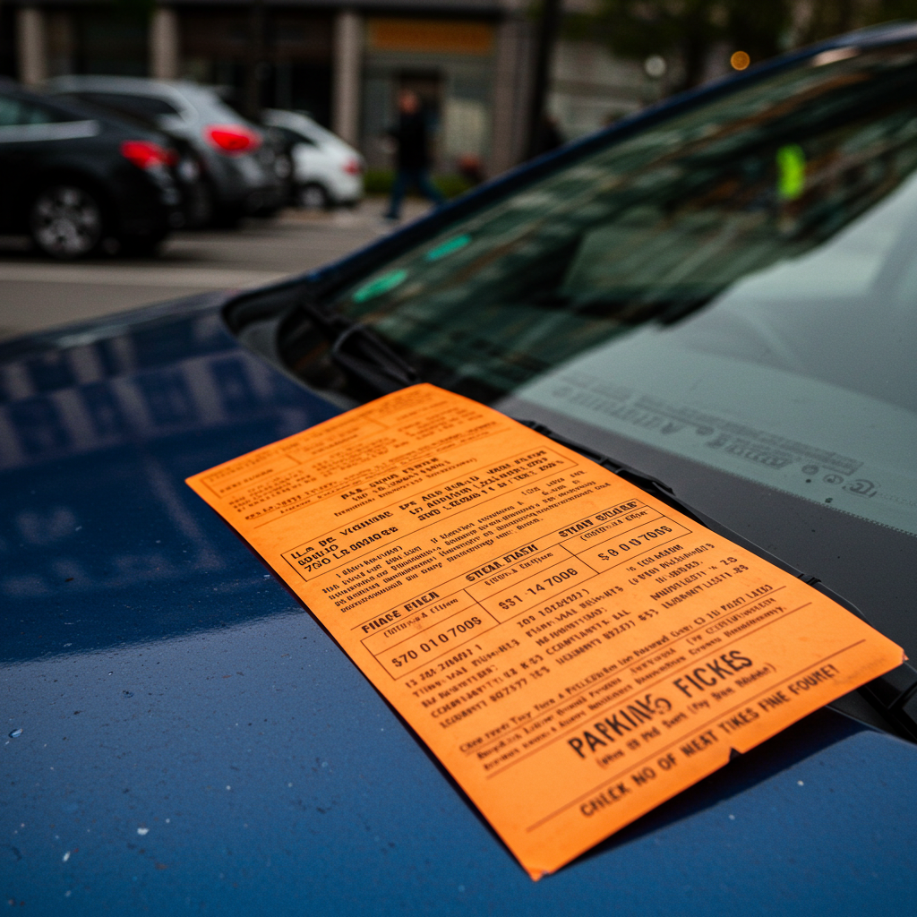 주정차 위반 과태료 조회