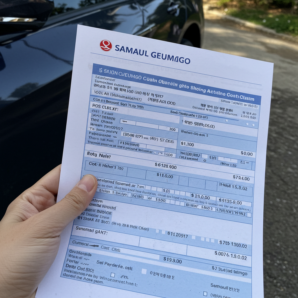 새마을금고 실비보험 청구