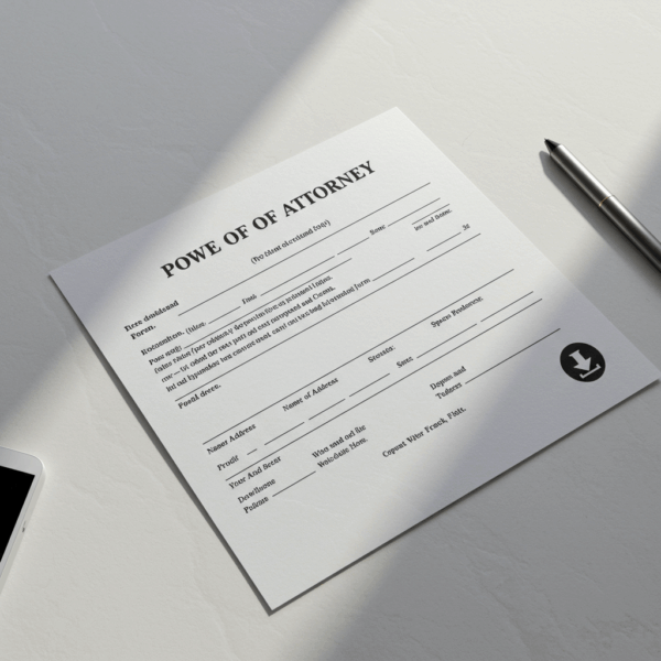 위임장 양식 무료 다운로드